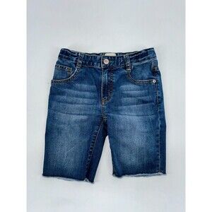 Boys Boden Denim Cutoff Frayed Hem Shorts Size 8